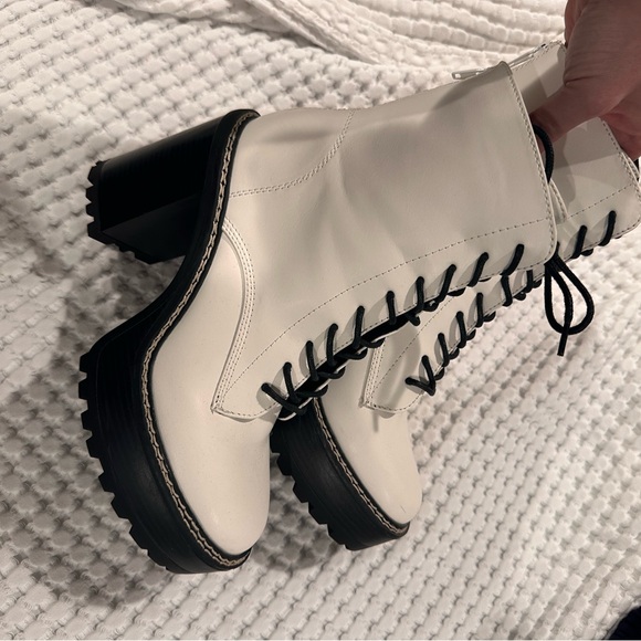 Madden Girl White ‘Karma’ Boots - Picture 2 of 5